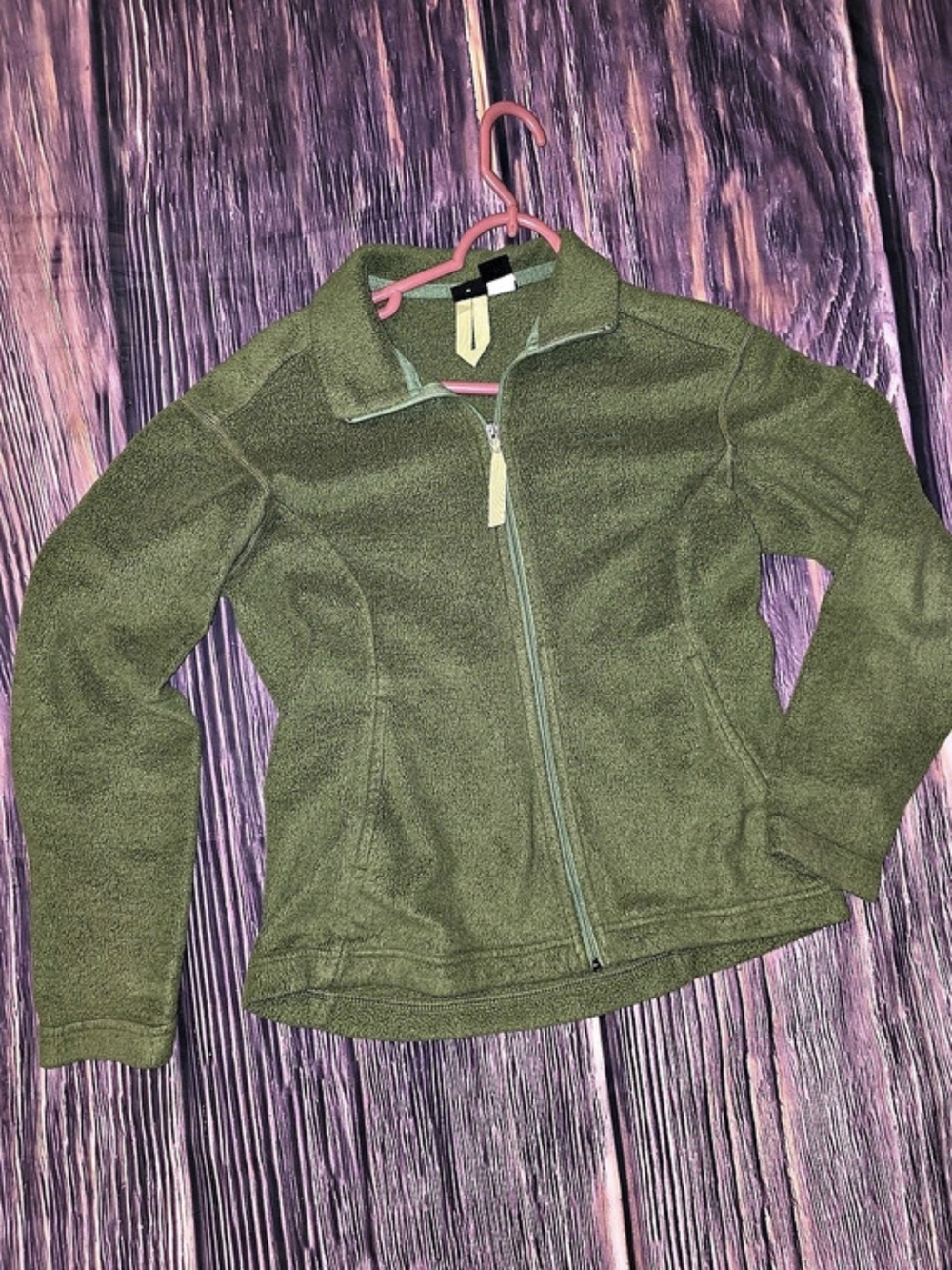 Patagonia Women'Small Full-Zip Synchilla Fleece Jacket Green Small